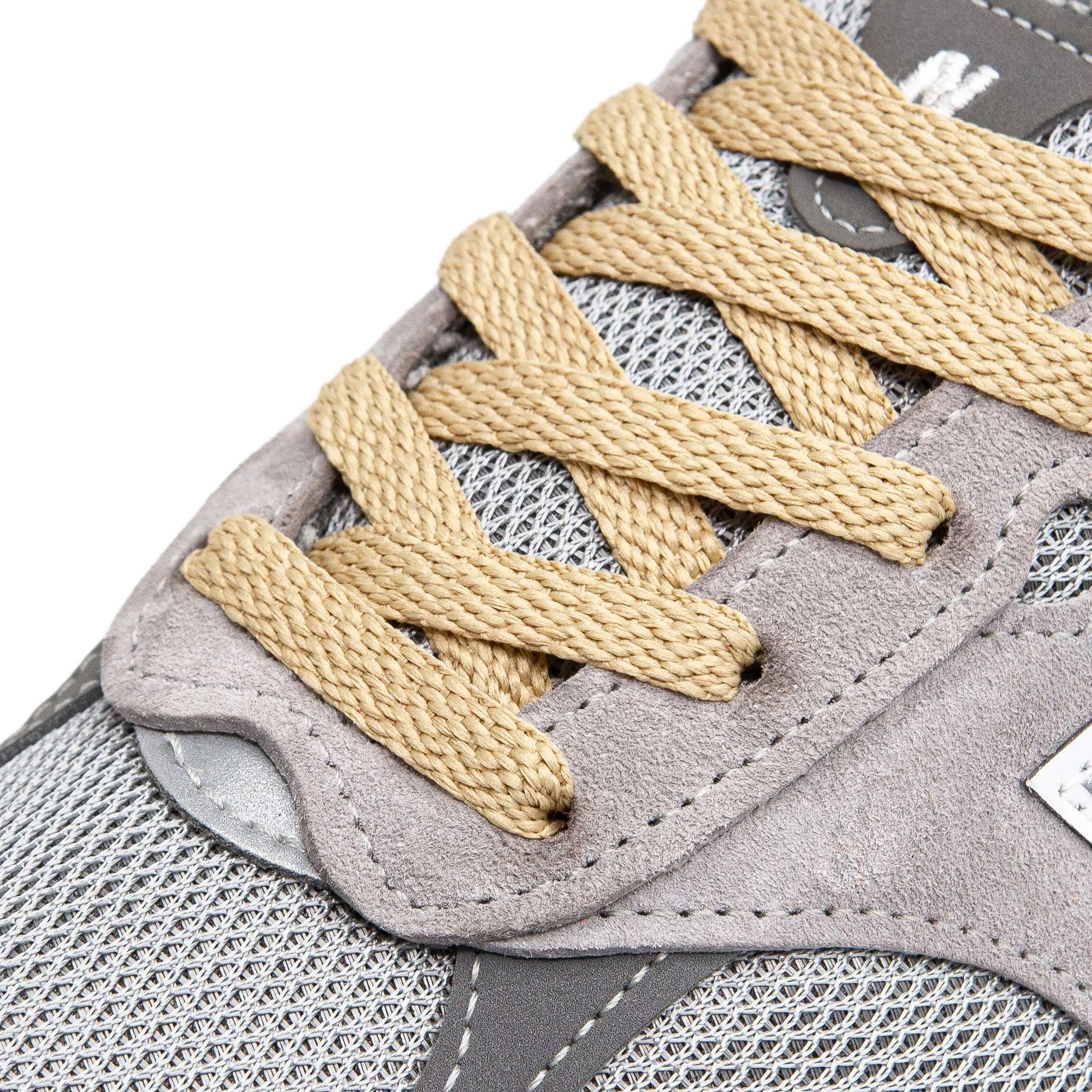 Beige Flat Shoe Laces