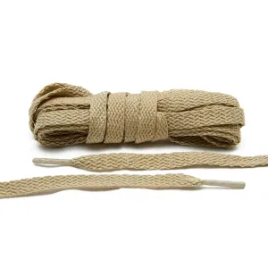 Beige Flat Shoe Laces