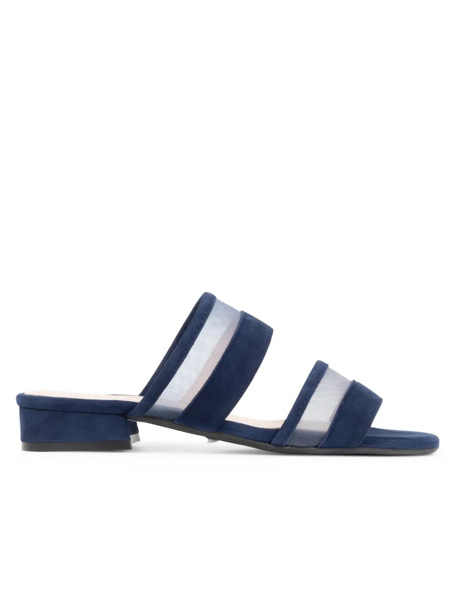 Belle Double Strap Sandal with Mesh