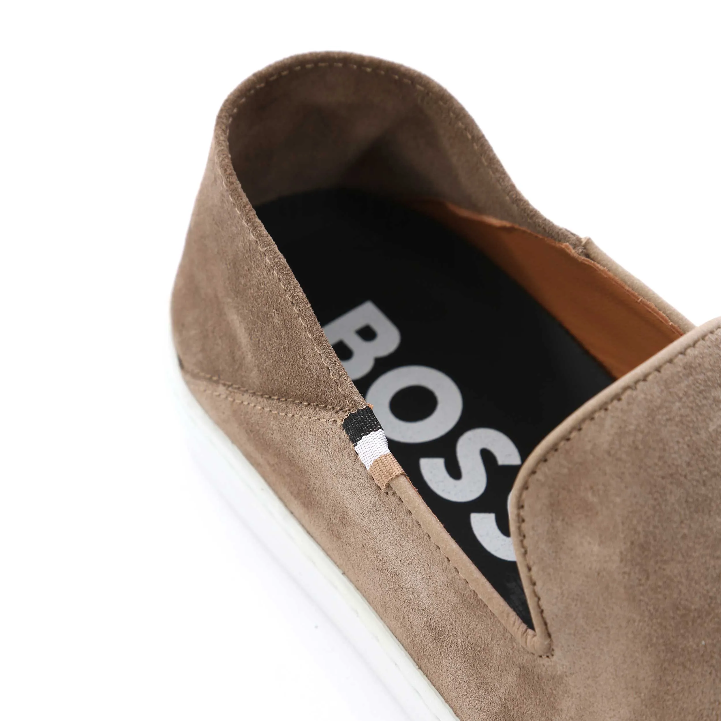 BOSS Rey Slon sd Shoe in Medium Beige