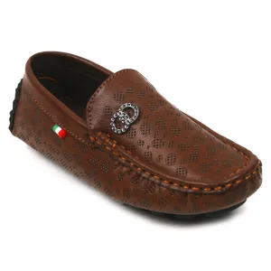 Boys Loafers JS-556 - COFFEE