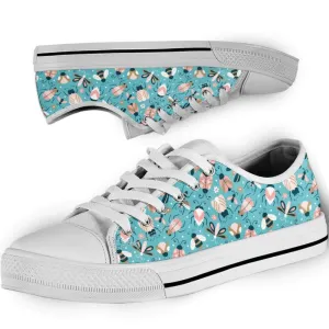 Bugs Low Top Shoes - Stylish & Sustainable Footwear, Dog Printed Shoes, Canvas Shoes For Men, Women