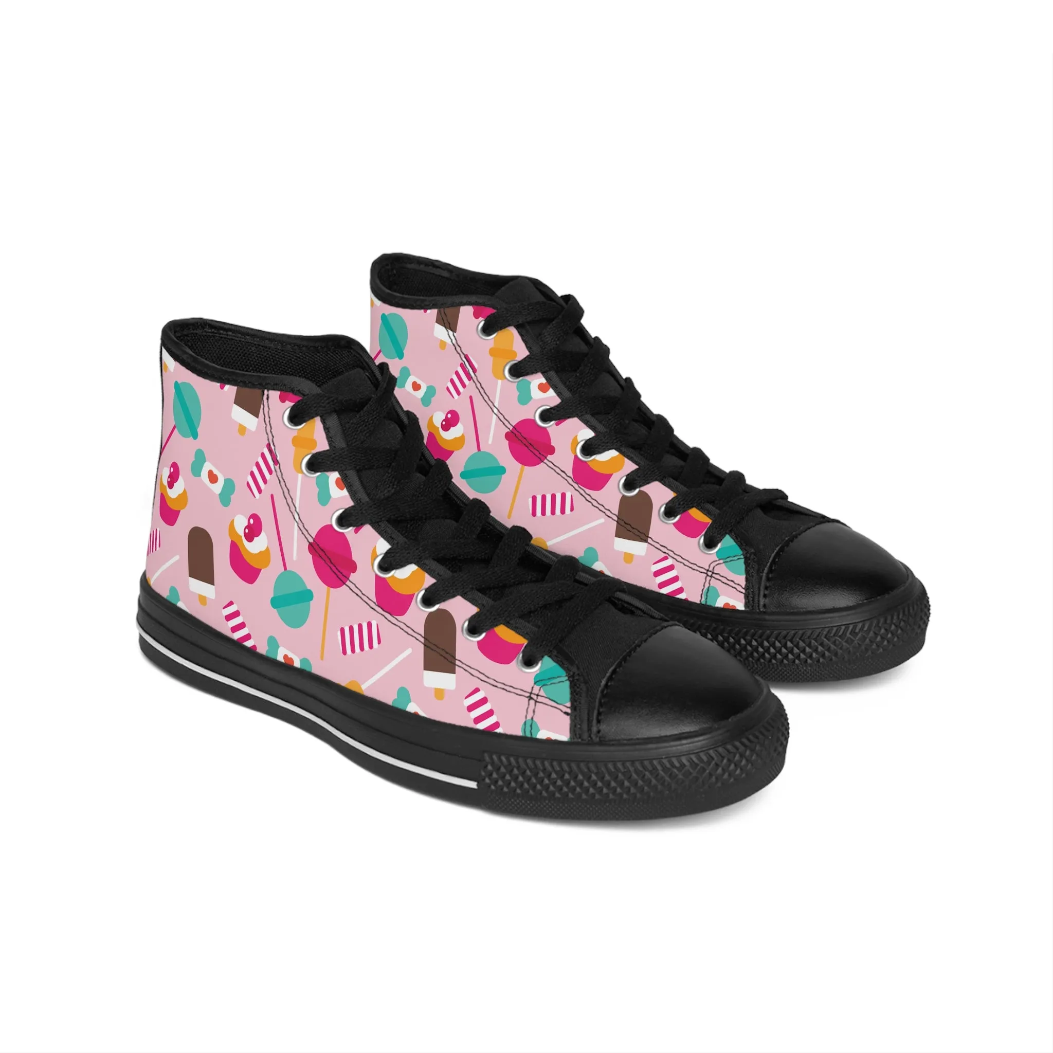 Candy Lollipop Men's Classic Sneakers