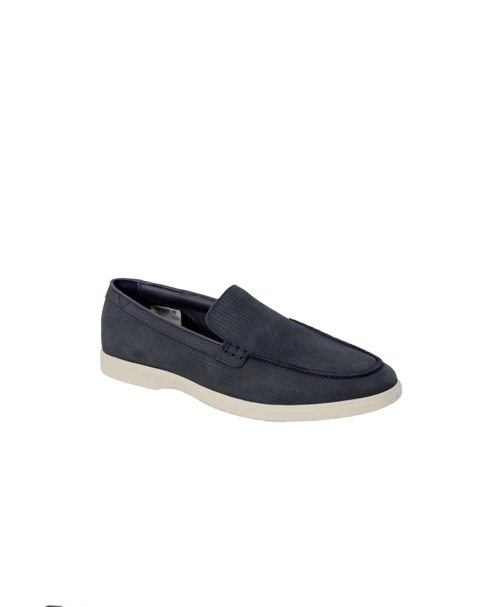 Clarks Un Clarks Mens Leather Slip-On Loafer - Navy