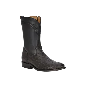 Corral Boots Women's Ostrich roper Grey Boots