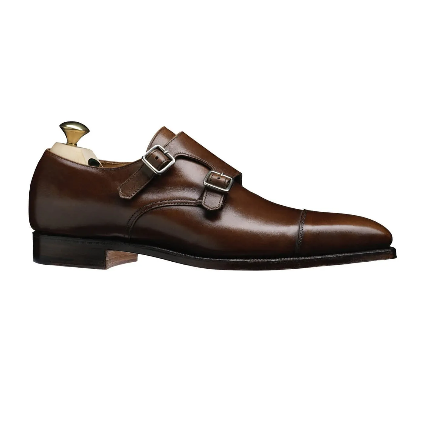 Lowndes Dark Brown Burnished Calf