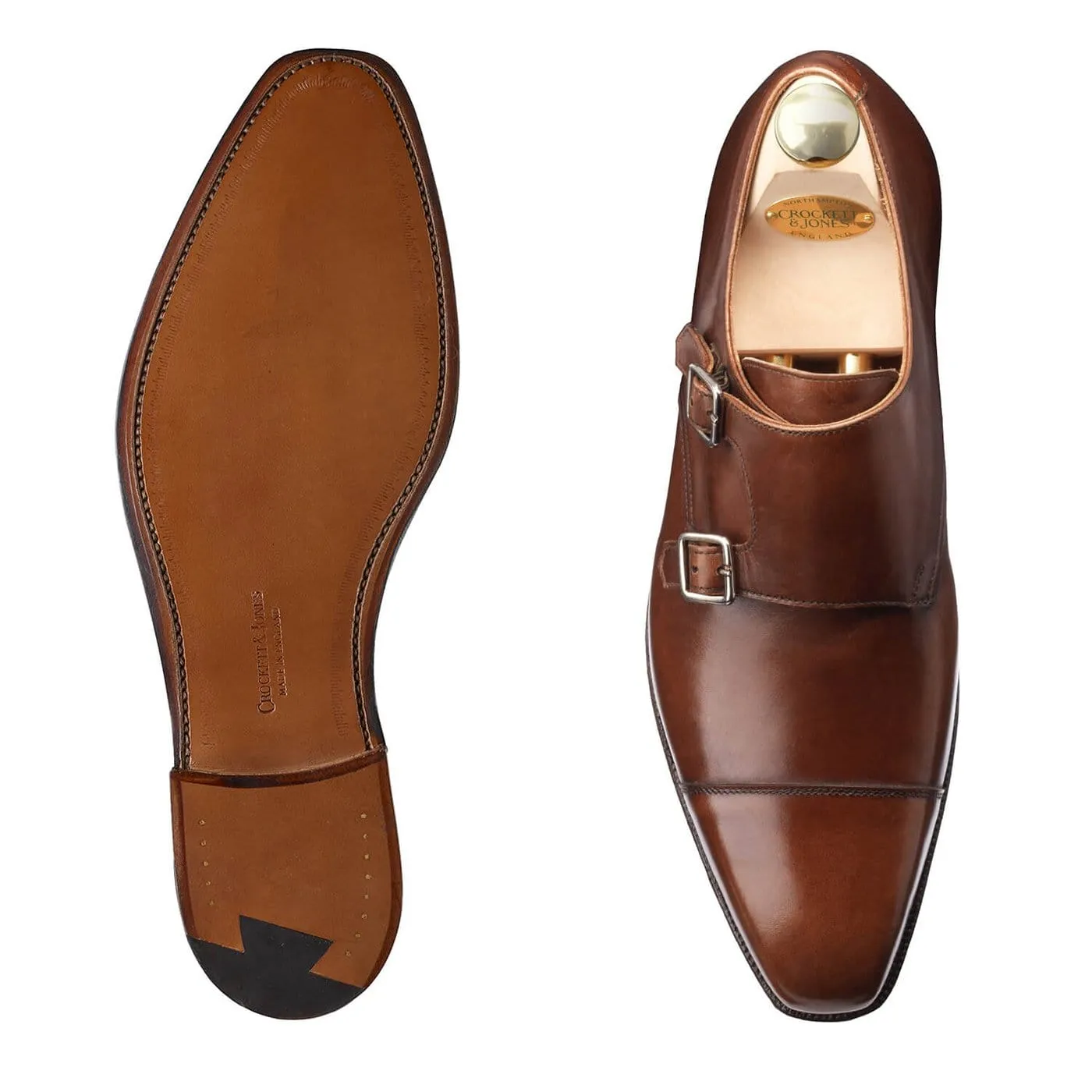 Lowndes Dark Brown Burnished Calf