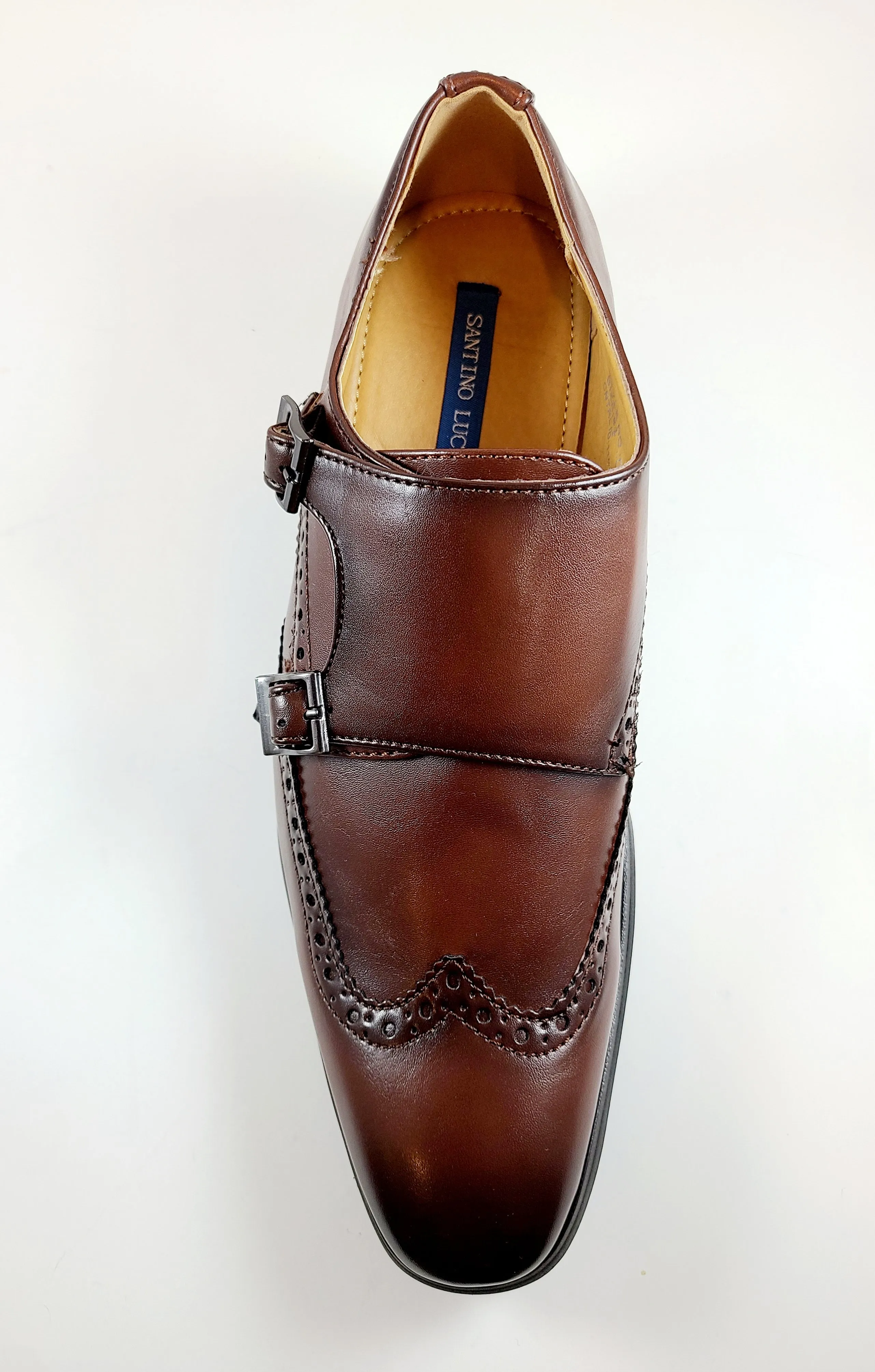 Santino Luciano Double Monk Strap