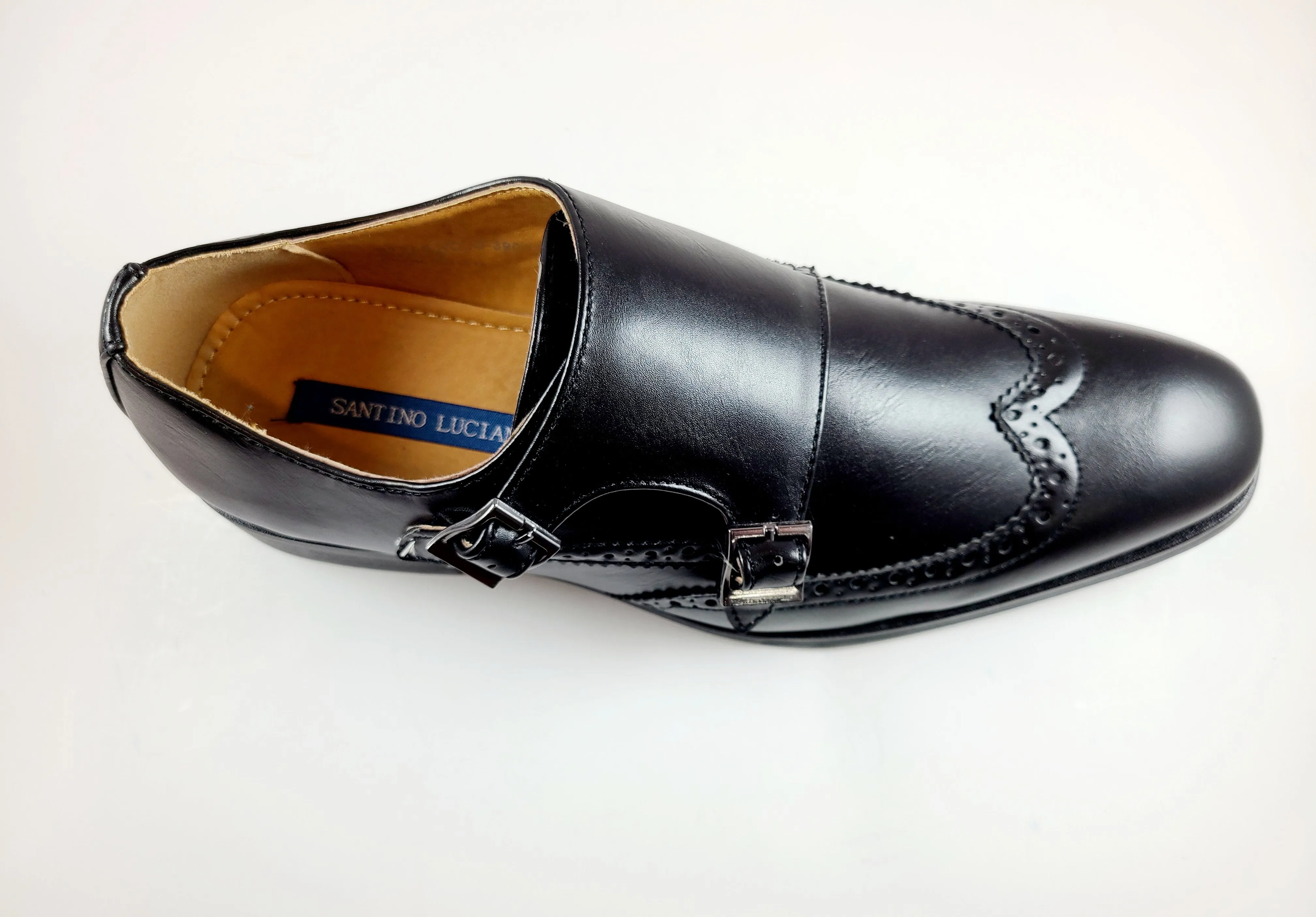 Santino Luciano Double Monk Strap