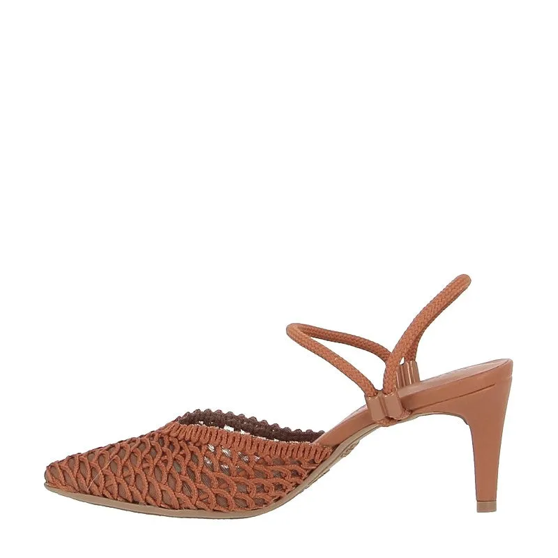 Valerio Conte 470086 Tan Heeled Sandal