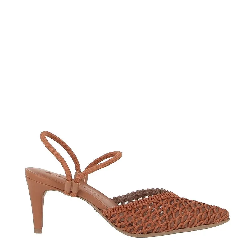 Valerio Conte 470086 Tan Heeled Sandal