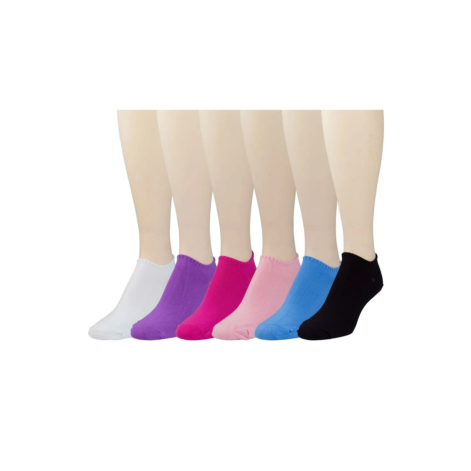 Women's No-show Microfiber Liner Low Cut Socks, Size 9-11