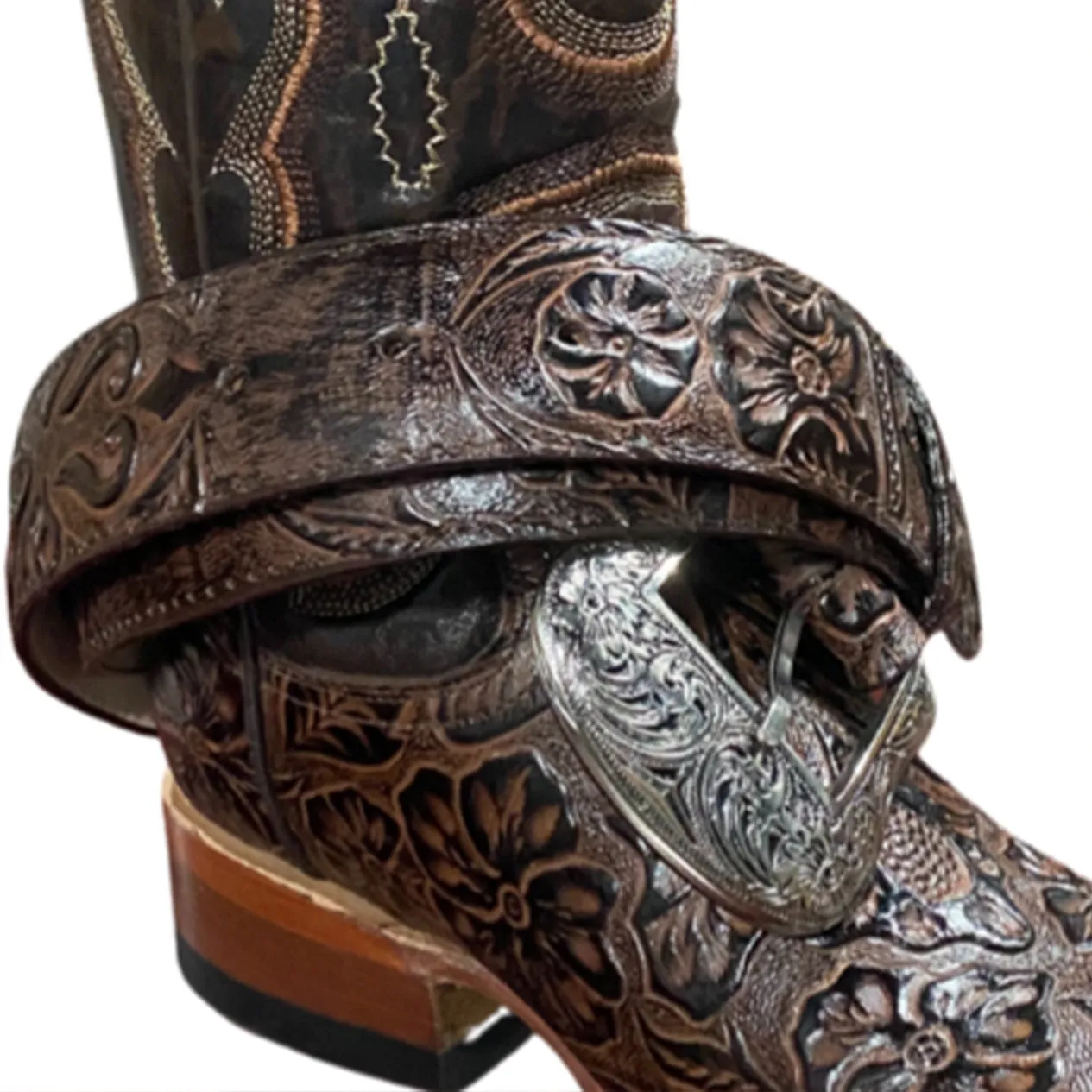 Women's Tooled Belts